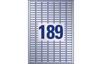 Avery Zweckform Typenschild-Etiketten L6008-20 25.4 x 10 mm