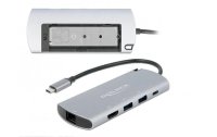 Delock Dockingstation USB Typ-C – M.2 Slot/HDMI/USB/LAN/PD 3.0