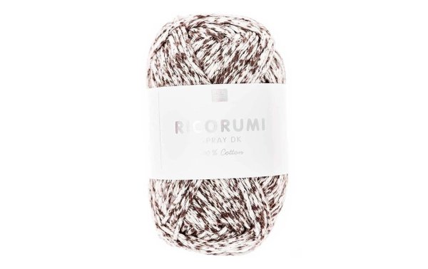 Rico Design Wolle Creative Ricorumi DK 25 g, Braun; Weiss