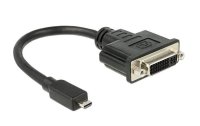 Delock Adapterkabel Micro-HDMI – DVI-I Schwarz