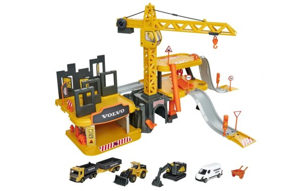 Majorette Creatix Construction + 5 Volvo vehicles