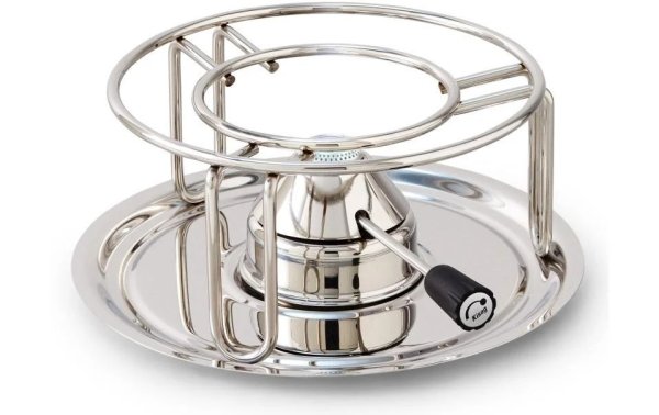 Kisag Fondue-Rechaud Classic Silber