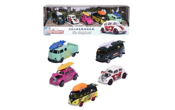 Majorette Auto VW The Originals 5 Pieces Pack