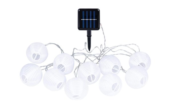 COCON Lichterkette LED Solar, Weiss