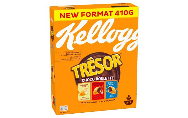 Kelloggs Cerealien Mmh...Tresor Choco Roulette 410 g