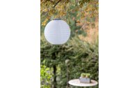 COCON Lampion LED Solar, Weiss