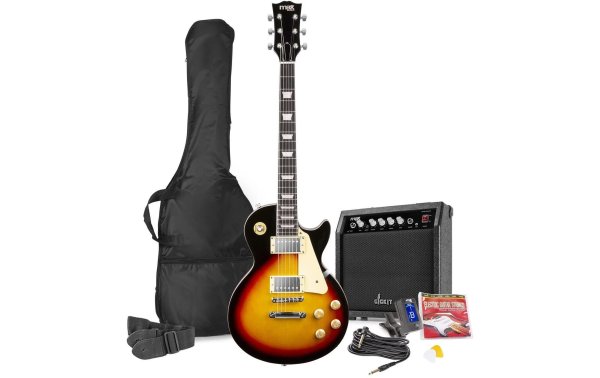 MAX E-Gitarre GigKit – Sunburst