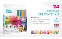 Chameleon Airbrushstift Kidz Blend & Spray Set 24 Stück