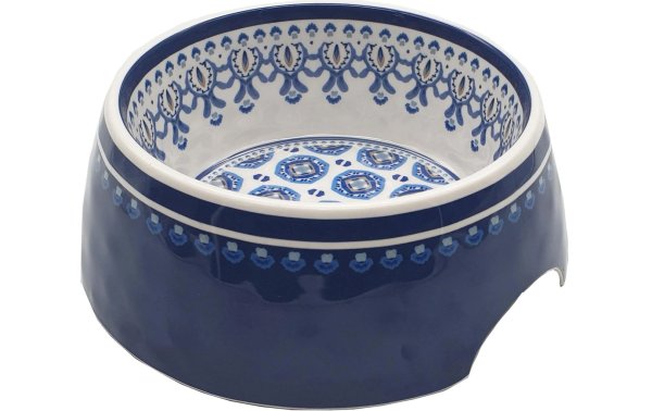 Tarhong Kunststoffnapf Moroccan Indigo Ø 14 cm