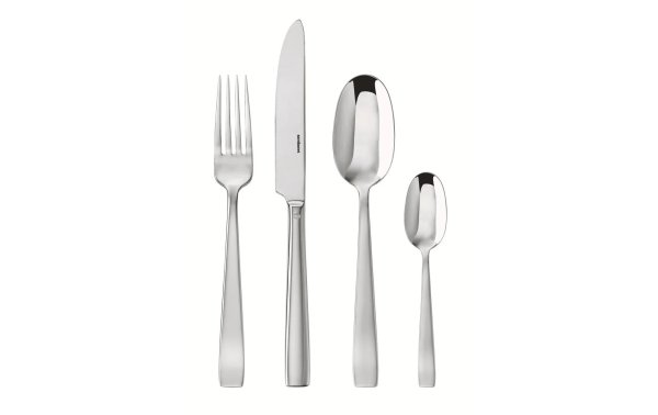 Sambonet Besteck-Set Flat 24-teilig, Silber