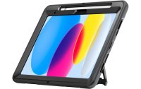 4smarts Tablet Back Cover Rugged Grip iPad 10.9" Schwarz