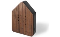 Zwitscherbox Zwitscherbox Holz Nuss / Schwarz