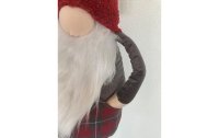 Dameco Weihnachtsfigur Wichtel 155 cm, Grau/Rot
