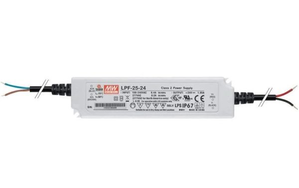 MeanWell LED-Treibernetzgerät  25.2 W, 24 V