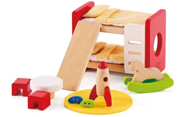 Hape Puppenhausmöbel Kinderzimmer