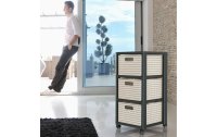 Rotho Schubladenbox Tower Country A4 Beige