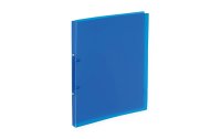 Kolma Ringbuch Easy Soft Ø 2.1 cm, Blau/Transparent