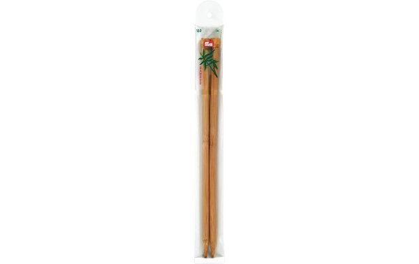 Prym Stricknadeln 10.00 mm, Bambus, 2 Stück