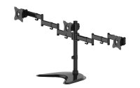 Multibrackets Monitor-Standfuss Basic Triple bis 8 kg – Schwarz