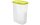 Rotho Vorratsbehälter Sunshine Lime 4.1 l, Transparent