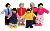 Hape Puppenfamilie asiatisch