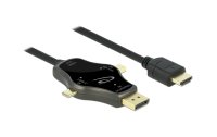 Delock Kabel DisplayPort/Mini-DisplayPort/USB Type-C -...