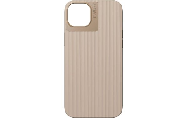 Nudient Back Cover Bold Case iPhone 14 Plus Leinen Beige