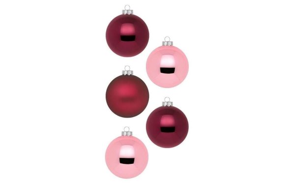 INGES CHRISTMAS DECOR Weihnachtskugel Berry Kiss Ø 6 cm 20 Stück