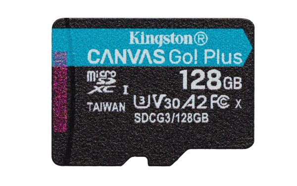 Kingston microSDXC-Karte Canvas Go! Plus 128 GB