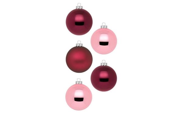 INGES CHRISTMAS DECOR Weihnachtskugel Berry Kiss Ø 8 cm 12 Stück