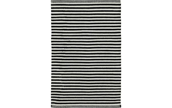 Liv Interior Teppich Paris 140 cm x 200 cm, Schwarz/Weiss