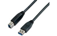 Wirewin USB 3.0-Kabel  USB A - USB B 3 m