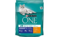 Purina ONE Trockenfutter Senior Huhn & Vollkorn, 800 g