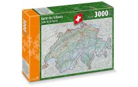 Carta.Media Puzzle Karte der Schweiz