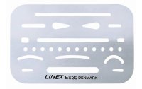 Linex Schablone 26 Öffnungen