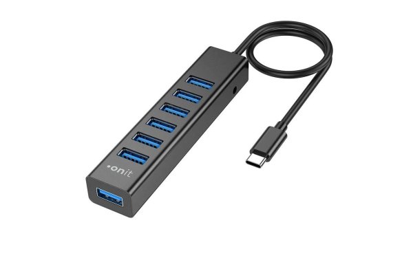 onit USB-C-Hub 7-in-1