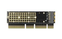 Delock Host Bus Adapter PCIe x16/x8/x4 – M.2, NVMe, Key M