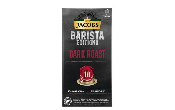 Jacobs Kaffeekapseln Barista Editions Dark Roast 10 Stück
