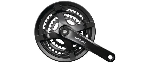 Shimano Kurbelgarnitur FC-TY501 4-kant, 170 mm