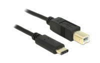 Delock USB 2.0-Kabel  USB C - USB B 2 m