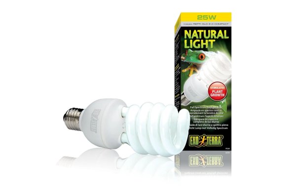 Exo Terra Terrarienlampe Natural Light E27, 25W, 19.5 cm