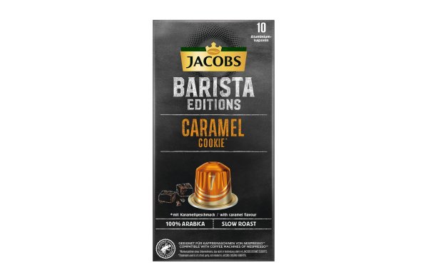 Jacobs Kaffeekapseln Barista Editions Caramel Cookie 10 Stück