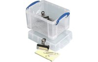 Really Useful Box Aufbewahrungsbox 1.6 Liter, Transparent