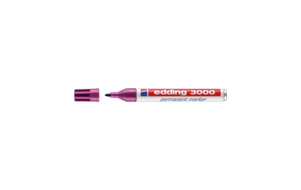 edding Permanent-Marker 3000 Rotviolett