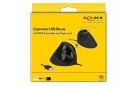 Delock Ergonomische Maus 12597 USB RGB
