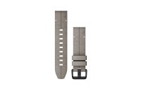 GARMIN Armband QuickFit, 20 mm Velour/Grau