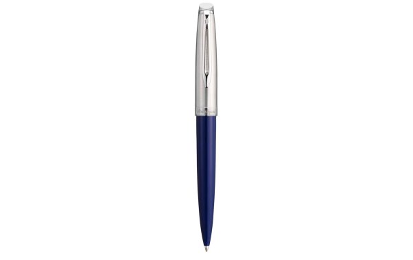 WATERMAN Kugelschreiber Emblème Medium (M), Dunkelblau/Silber