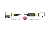 Delock Kabel USB Type-C – HDMI koaxial Kabel, 1m, 4K/60Hz