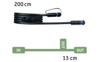 Paulmann Verbindungskabel Plug & Shine 2 m mit 2 Anschlussbuchsen