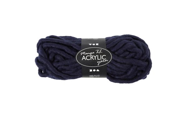 Creativ Company Wolle Acryl XL 17 m Dunkelblau